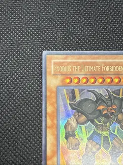 2002 Yu-Gi-Oh Shonen Jump Promos Exodius the Ultimate Forbidden Lord #JUMP-EN025 - Image 3
