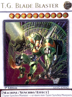 yugioh T.G. Blade Blaster EXVC-EN042 Ultimate Rare 1st Edition near mint - Image 5