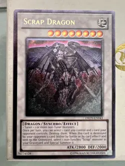 Yugioh Scrap Dragon Ultimate Rare LP DREV-EN043 unlimited - Image 1