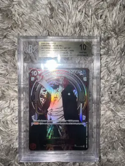 BLACK LABEL POTENTIAL Beckett Pristine 10 Shanks Silver SSP OP13 One Piece TCG - Image 1