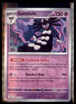Pokemon Gothitelle White Flare WHT 043/086 Reverse Holo 4 Card Lot - Image 1