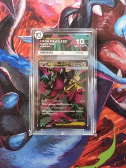 Pokemon TCG Mega Brave 080/63 SR Mawile EX Full Art Card Ace Gem Mint 10 - Image 1