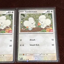 Tandemaus 167/193 Pokemon Paldea Evolved COSMOS Promo Near Mint - Image 4