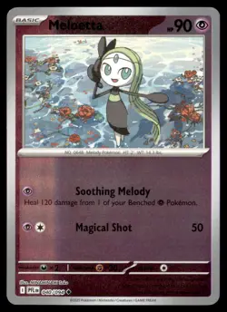 Pokemon Meloetta 040/094 Phantasmal Flames 2 Card Lot Reverse Holo - Image 1