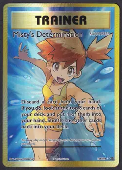 Pokemon Misty’s Determination 108/108 Full Art XY Evolutions - Image 1