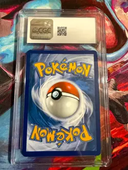 MEGA CHARIZARD X EX 023 UPC BLACK STAR PROMOS POKEMON CGC 9 MINT - Image 2