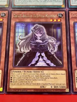 3x Forbidden Droplet + 3x Ghost Belle & Haunted Mansion | NM | 1st Ed | YuGiOh! - Image 5