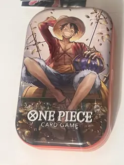 Monkey.D.Luffy (Tin Pack Set Vol. 2) P-075 One Piece Sealed Promo & Empty Tin 🔥 - Image 3