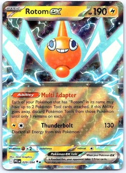 Rotom ex 029/094 Double Rare Phantasmal Flames Pokemon Near Mint - Image 1