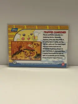 Topps 1997 Pokemon TCG Trapped Charizard Pikachu's Vacation #51 - Image 2