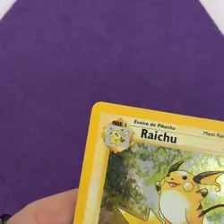 Carta Pokemon Vintage RAICHU SET BASE Italiano - Excellent + - Image 3