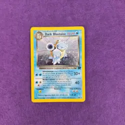 Dark Blastoise HOLO Team Rocket ITALIANO Carta Pokemon Vintage - LP - Image 1