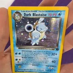 Dark Blastoise HOLO Team Rocket ITALIANO Carta Pokemon Vintage - LP - Image 3