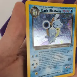 Dark Blastoise HOLO Team Rocket ITALIANO Carta Pokemon Vintage - LP - Image 4