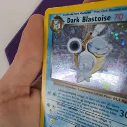 Dark Blastoise HOLO Team Rocket ITALIANO Carta Pokemon Vintage - LP - Image 5