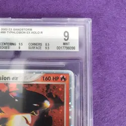 Typhlosion ex #99 Ex Sandstorm BGS 9 Carta Pokemon Vintage 2003 - Image 3