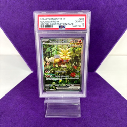 Vampeaguzze ex #204 PSA 10 (pop 10) Cronoforze Carta Pokemon Gradata - Image 1