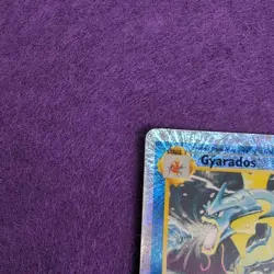 Gyarados Legendary Collection REVERSE HOLO Carta Pokemon Vintage - EX - Image 3