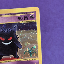 Gengar 13 Expedition HOLO Italiano Carta Pokemon Vintage - LP+ - Image 5