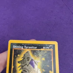 SHINING TYRANITAR Neo Destiny ITA Carta Pokemon Vintage Rara Segreta - HP - Image 4