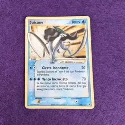 Suicune Gold Star 115 ITA Carta Pokemon Vintage Holo Ex Unseen Forces - HP - Image 2