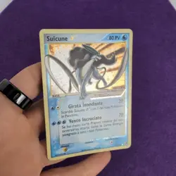 Suicune Gold Star 115 ITA Carta Pokemon Vintage Holo Ex Unseen Forces - HP - Image 3