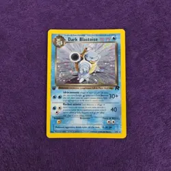 Dark Blastoise 1ed Team Rocket HOLO Italiano Carta Pokemon Vintage - Image 1