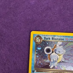 Dark Blastoise 1ed Team Rocket HOLO Italiano Carta Pokemon Vintage - Image 2