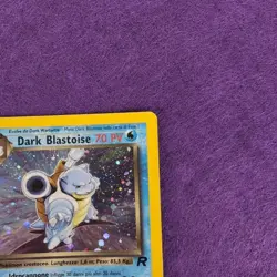 Dark Blastoise 1ed Team Rocket HOLO Italiano Carta Pokemon Vintage - Image 3