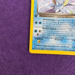 Dark Blastoise 1ed Team Rocket HOLO Italiano Carta Pokemon Vintage - Image 4
