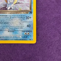 Dark Blastoise 1ed Team Rocket HOLO Italiano Carta Pokemon Vintage - Image 5