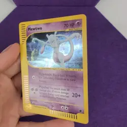 Mewtwo Expedition HOLO 20/165 ENG Carta Pokemon Vintage - EX - Image 3