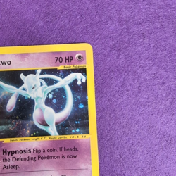 Mewtwo Expedition HOLO 20/165 ENG Carta Pokemon Vintage - EX - Image 5