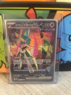Pokemon TCG Iron Valiant Paradox Rift 249/182 Special Illustration Rare NM!!! - Image 1