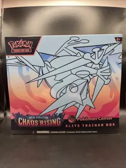 Chaos Rising Pokemon Center Elite Trainer Box Factory Sealed Brand New - Image 1