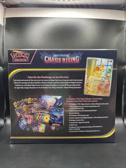 Chaos Rising Pokemon Center Elite Trainer Box Factory Sealed Brand New - Image 3