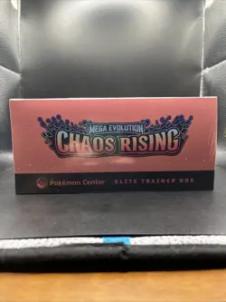 Chaos Rising Pokemon Center Elite Trainer Box Factory Sealed Brand New - Image 5