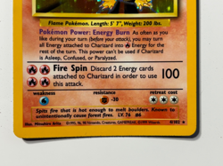 1999 Pokemon TCG Charizard Base Set Holo Rare Card 4/102 Ungraded - Image 5