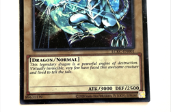YUGIOH LCKC-EN001 BLUE EYES WHITE DRAGON (VERSION 3) ULTRA RARE FOIL - Image 3