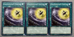 Gravekeeper's Servant SRL-EN031 (x3) Spell Ruler Common Unlimited NM - Image 1