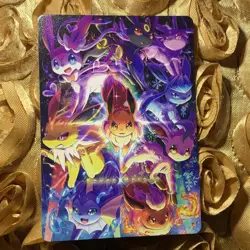 Sylveon Eevee Evolution Favorite Pets Anime Goddess ACG Waifu Holo Card Base - Image 5