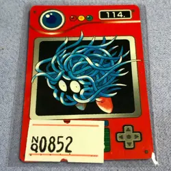 Pokemon Card - Vintage Japanese Nintendo Mini Carddass - No.114 Tangela #0852 - Image 1