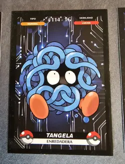 TANGELA - POKEMON KANTO CREALASER RARE TCG CARD - Image 1