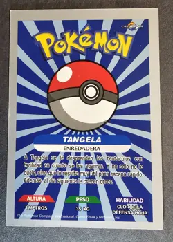 TANGELA - POKEMON KANTO CREALASER RARE TCG CARD - Image 2