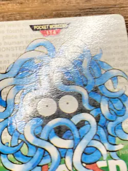Pokemon Carddass Card Tangela No.114 Bandai Pocket Monsters Green ver. 1996 - Image 5