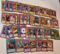 Lot of 85+ Yugioh Cards, Summond Skull, Dark Magician Girl, Dark Magician Knight - Image 2