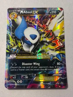 M Absol EX XY63 XY Holo Pokemon Card - Image 1