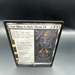 One Ring to Rule Them All / Magic MTG / Lord of the Rings - Rare - NM - Image 1