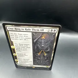 One Ring to Rule Them All / Magic MTG / Lord of the Rings - Rare - NM - Image 2