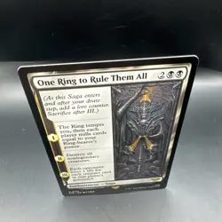 One Ring to Rule Them All / Magic MTG / Lord of the Rings - Rare - NM - Image 3